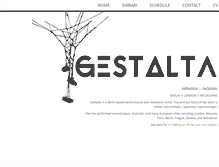 Tablet Screenshot of gestalta.co.uk